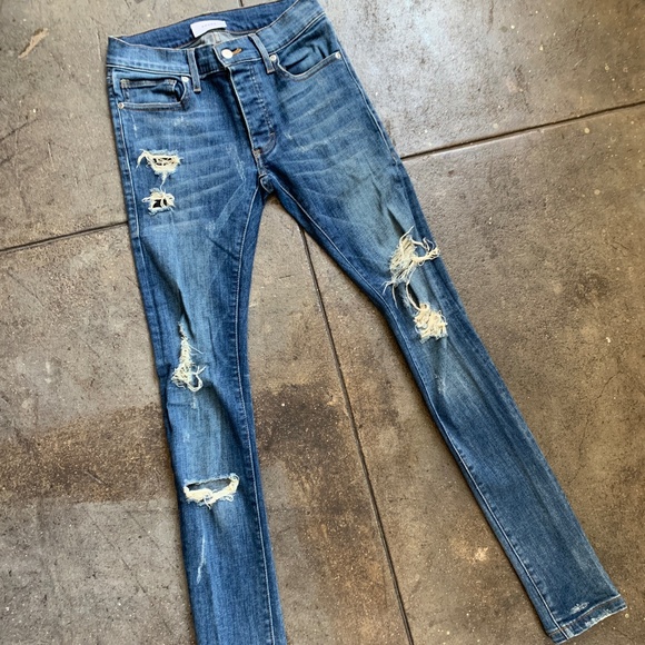 Rhude Other - Rhude 1/1 Sample Rhude Denim Skinny Jeans
